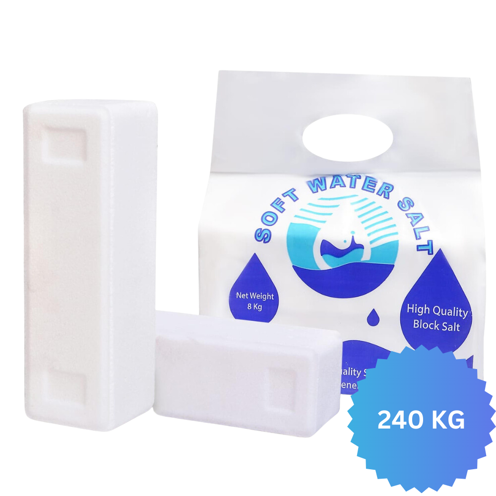 30 Packs of Soft Water Salt Blocks